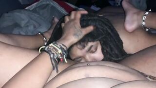 GETTING MY VAGINA ATE LIKE KINKY!!