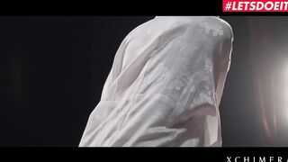 XCHIMERA - Vanessa Decker Dresses Up Inside Kimono For Sexual Sex - LETSDOEIT