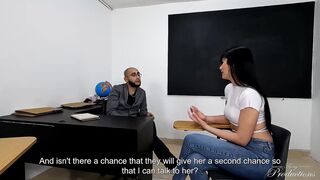 Milf worried about her daughters grades