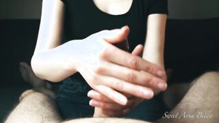 Mom Skilled hands makes cum long dick 4k - SweetAnnaBella