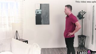 Delivery dude gets with irresistible vulgar milf Kit Mercer who