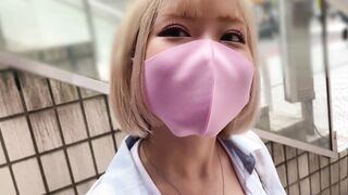 Blonde gal and Gonzo SEX. Love hotel from a date
