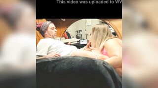 BEAUTY EX-WIFE LICKS MY ASSHOLE JERKS ME AND DEEPTHROATS MY