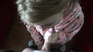 Ex-Wife fucks with her gf into the kitchen inside DOGGY and gets cum on her butt LONG LOAD TenoriTaiga