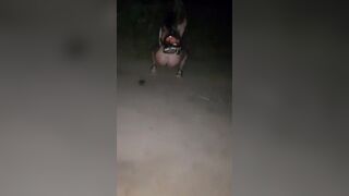 PEEING ON MY HANDS NUDE  WENT FILTHY INSIDE THE WOODS AT NIGHT