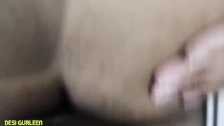 indian Gurleen - Feet Play With Dick Of Her Bf Inside Very Sexsual And Romantic Mood