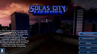 Solas City Heroes [PornPlay Animated game] Ep.one Banged by futa thugs into the street