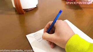 BIG TITTED PROFESSOR DOESN'T TEACH WELL BUT BLOWS AND FUCKS WELL