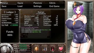 Karryn's Prison [PornPlay Animated game] Ep.18 year old triple penetration into the