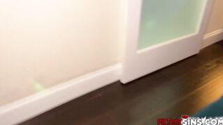 Cheating fiance keeps creaming all over that huge ebony dick