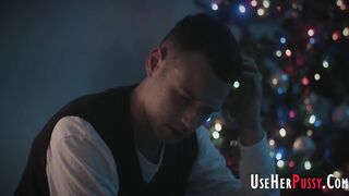 Generous milf Accepts To Be Freeused On Christmas Eve