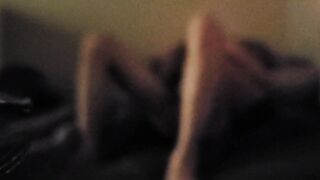 Cheating big tit hotwife MILF sneaks a Hottie hung bwc to her bedroom to riding dick until he jizzes into