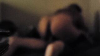Cheating big tit hotwife MILF sneaks a Hottie hung bwc to her bedroom to riding dick until he jizzes into
