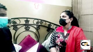 Lusti Pakistani Boss Having Fun his secretary's long titted