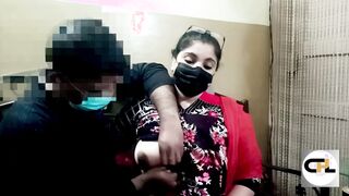 Lusti Pakistani Boss Having Fun his secretary's long titted