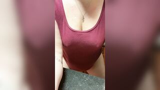 Front watch of me doggied and butt came on