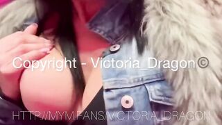Victoria Dragon - Salope française je me gode avec mes nouveaux sextoys - masturbating with sextoys