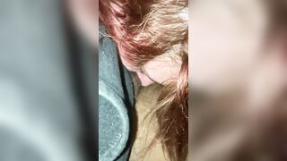She had no gas cash so she gave me a BLOWJOB