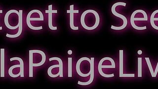 Dark Hair Huge Boobed cougar Kayla Paige Shows Off Her Bombshell goddess Underwear!