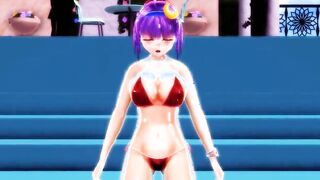 MMD Hannah Red Bikini Pt.two