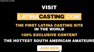 Completely Covered into Cum After Amateur Hispanic Casting