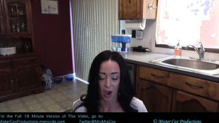 Feeding Step-Mommy a Mouth Full of Cum After Class -