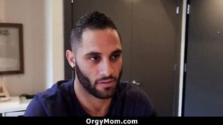 Bossy Milf Seduce and Fucked Young Stud For Her Huge