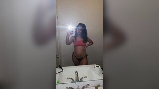 young Beauty hispanic wakes up for three morning creampies! She
