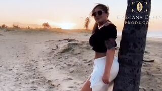 Cassiana Costa working out and then having sex with several