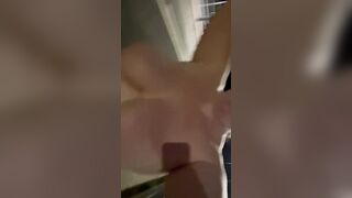 Quick flash on motorway bridge