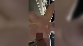 Quick flash on motorway bridge