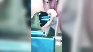 Long butt screwed by banged! machine