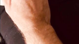 Rough tit whipping !!! Cum shot!!