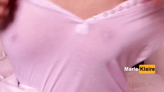 I play with my nipples and titties only for you