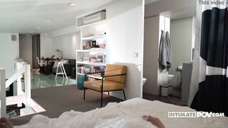Oiling up Alyssia Kent ends up with pov fun -