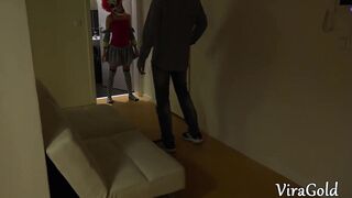 Porno Clown Prank with Fucking Vagina and Cummed. Vira Gold
