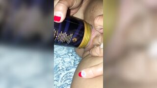 Juicy soak fleshlight tribbing twat play