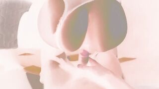 Wife’s twat queef, pulsing twat breathing! Hottie Bombshell Twat farting