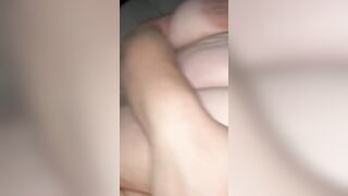Big cumload on wife’s twat. point of view