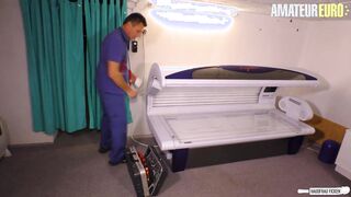 AMATEUREURO - Big Titted Housewife Rewards Handyman With Voluptuous Sex
