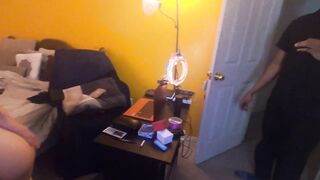Satisfy Boned My Butt Daddy! Stepdad Training Daughter's Butt For