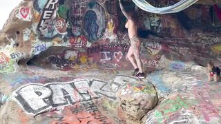 Head and fun into a cave with Felicity Feline