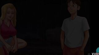 SUMMERTIME SAGA #92 • Finger Fuck her tight 19 year old snatch