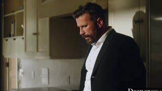 Deeper. Morgan goes to any lengths to satisfy her boss