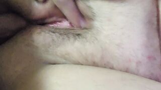 See how soak Luna gets during anal