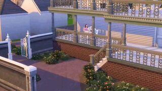 Family House Grandpa arrived and the perverted Mature Man Fucks