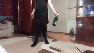 After the party, I gave myself into the booty