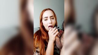 Ele tava muito estressado então fiz um babão nele pra ele relaxar