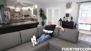 Crazy Hot SKINNY Violet Gems Concealed Games With Dude Went Wrong