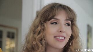 Huge Jugs Lena Paul Spreads Her Bushy Twat While Troy